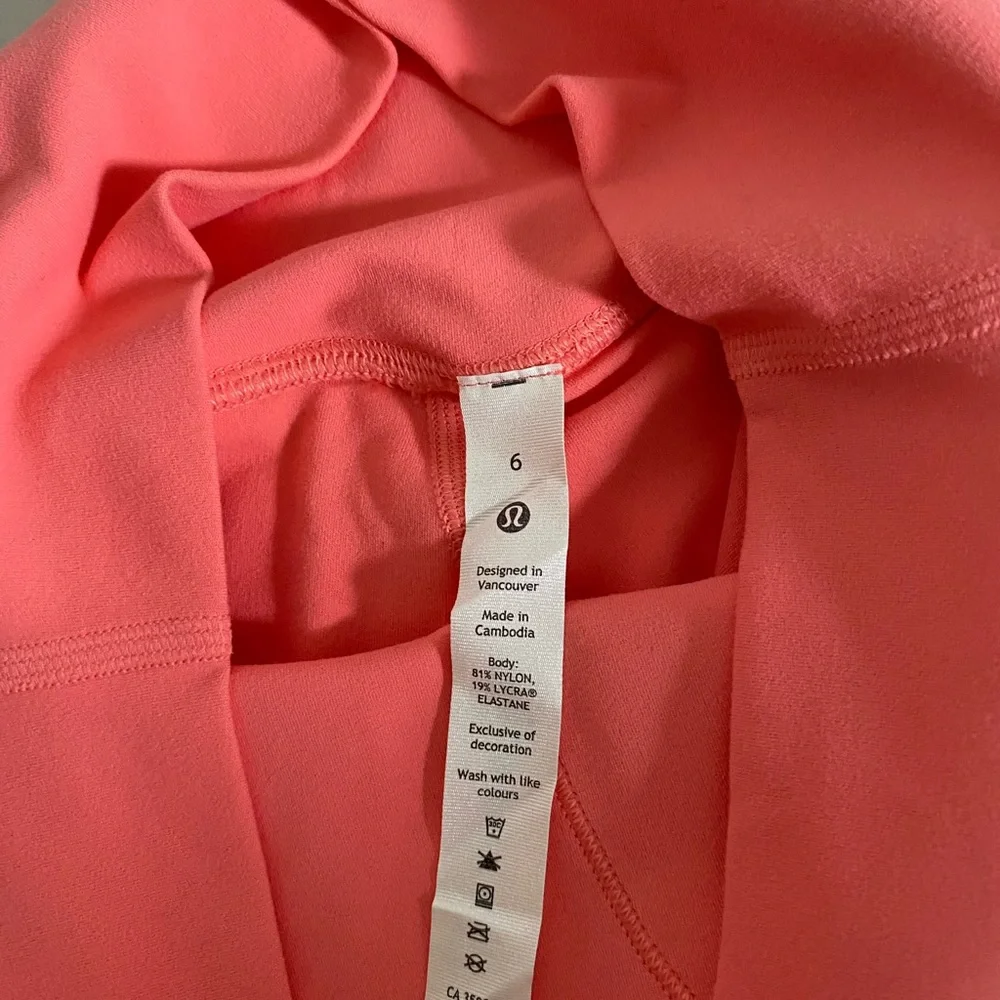 lululemon pink align 25” in raspberry cream - Picture 4 of 7